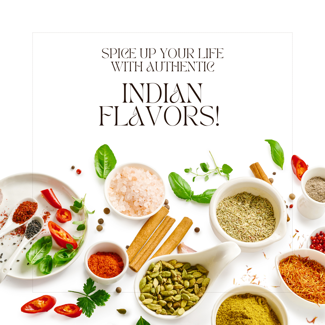 Colorful Indian Spices Market Promotion Instagram Post